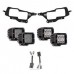 RIGID 14-16 Polaris RZR XP1000 Headlight Mount Kit 46560